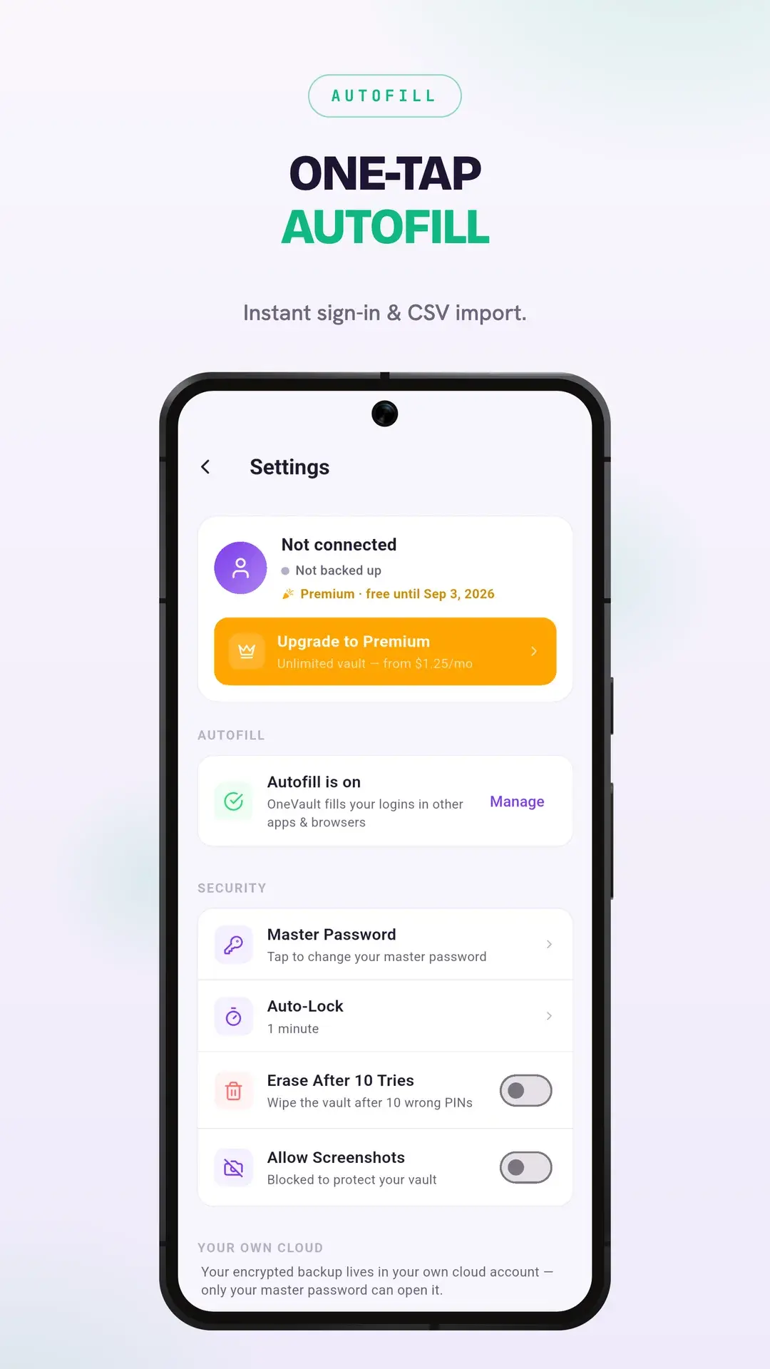 OneVault screenshot 7